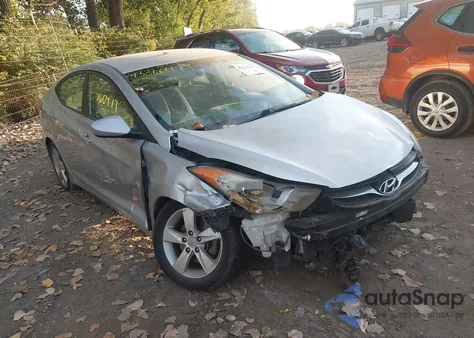 2013 Hyundai Elantra Gls from USA, damaged, VIN 5NPDH4AE8DH453173